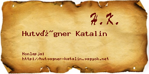 Hutvágner Katalin névjegykártya